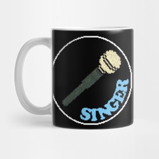 Rock Battle Card Game Singer Icon Mug